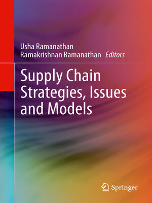 cover image of Supply Chain Strategies, Issues and Models